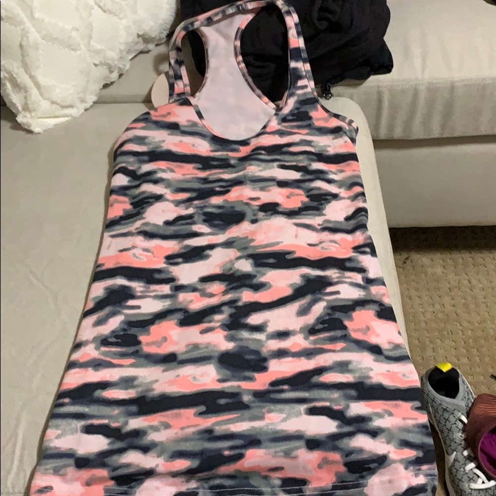 Long camo tank